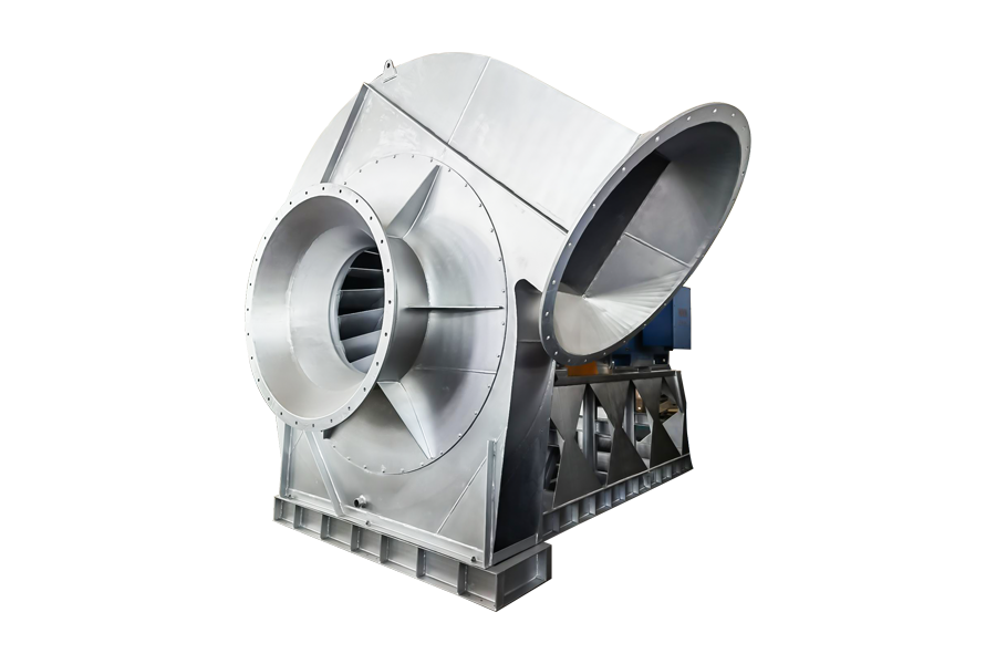 Industri perlindungan alam sekitar - sistem rawatan tanur berputar sisa pepejal dan cecair Kipas draf teraruh