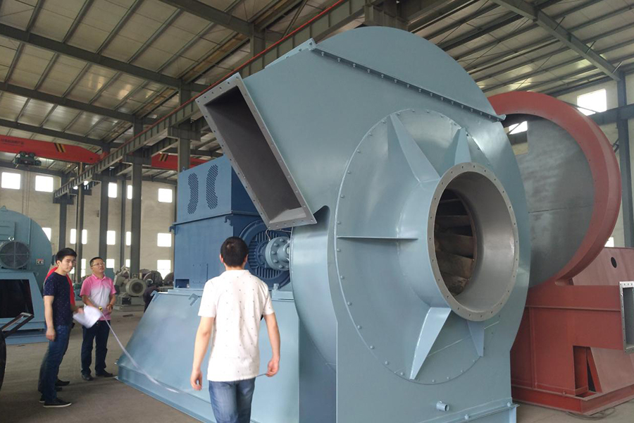 Industri perlindungan alam sekitar - sistem rawatan tanur berputar sisa pepejal dan cecair Kipas gas serombong