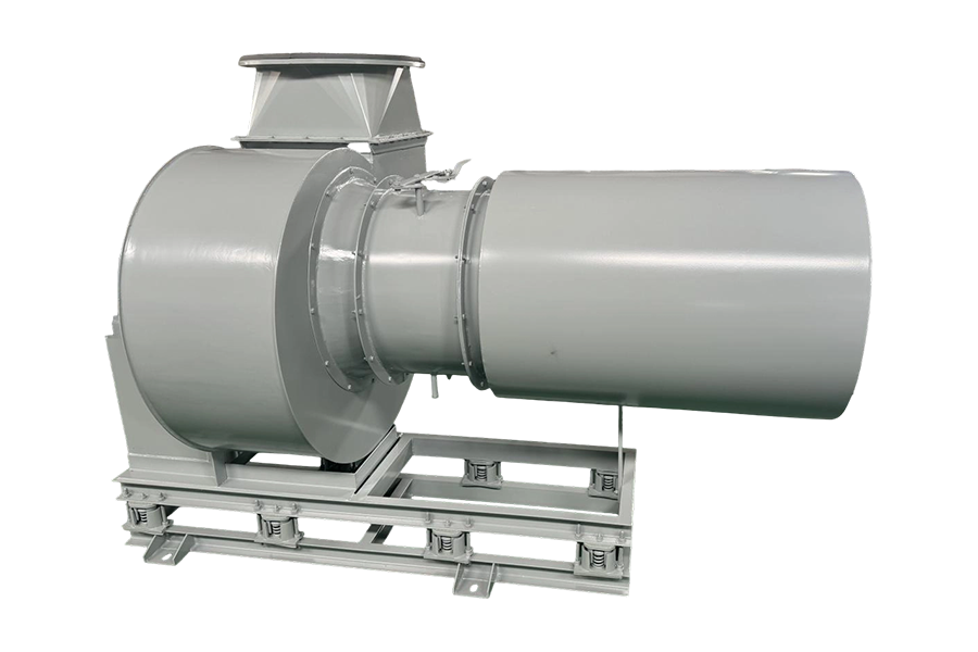 Industri perlindungan alam sekitar - sistem rawatan tanur berputar sisa pepejal dan cecair Kipas sekunder