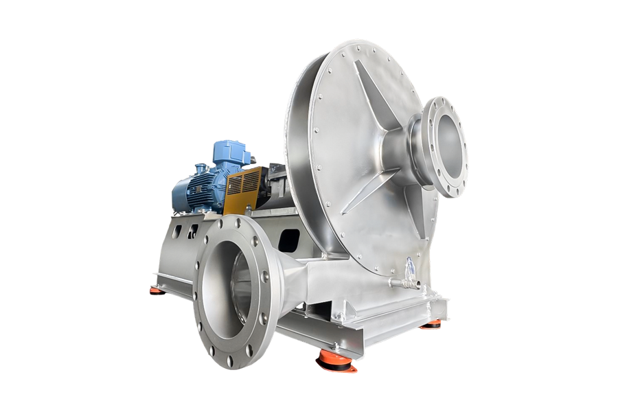 Kipas penyampai serbuk untuk industri makanan