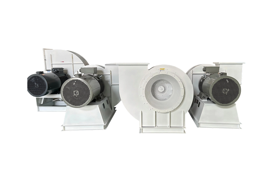 Industri perlindungan alam sekitar - sistem rawatan tanur berputar sisa pepejal dan cecair Kipas bekalan oksigen