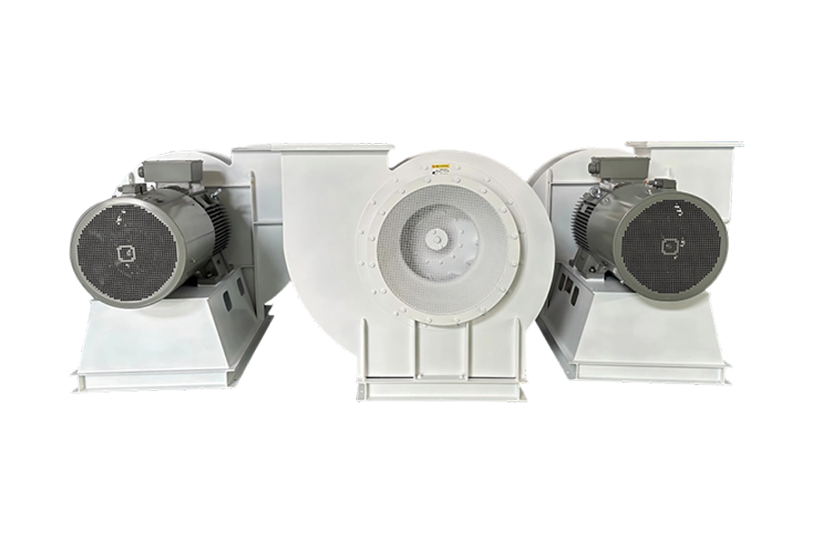 Industri perlindungan alam sekitar - sistem rawatan tanur berputar sisa pepejal dan cecair Kipas utama